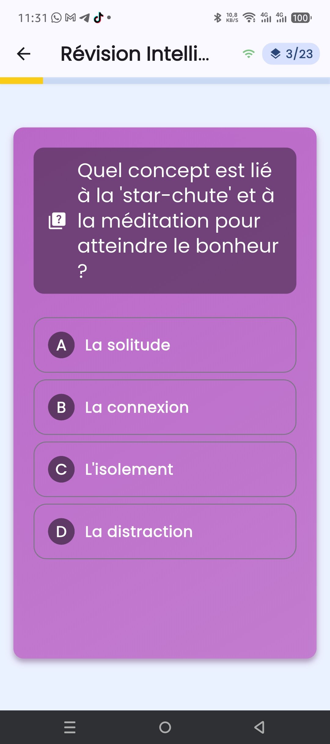 QCM générés par l'IA